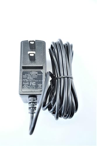 Omnihil 5 Volt 2 Amp Power Adapter , AC to DC, 2.1millimeters X 5.5millimeters Plug, Regulated 5v 2a Power Supply Wall Plug