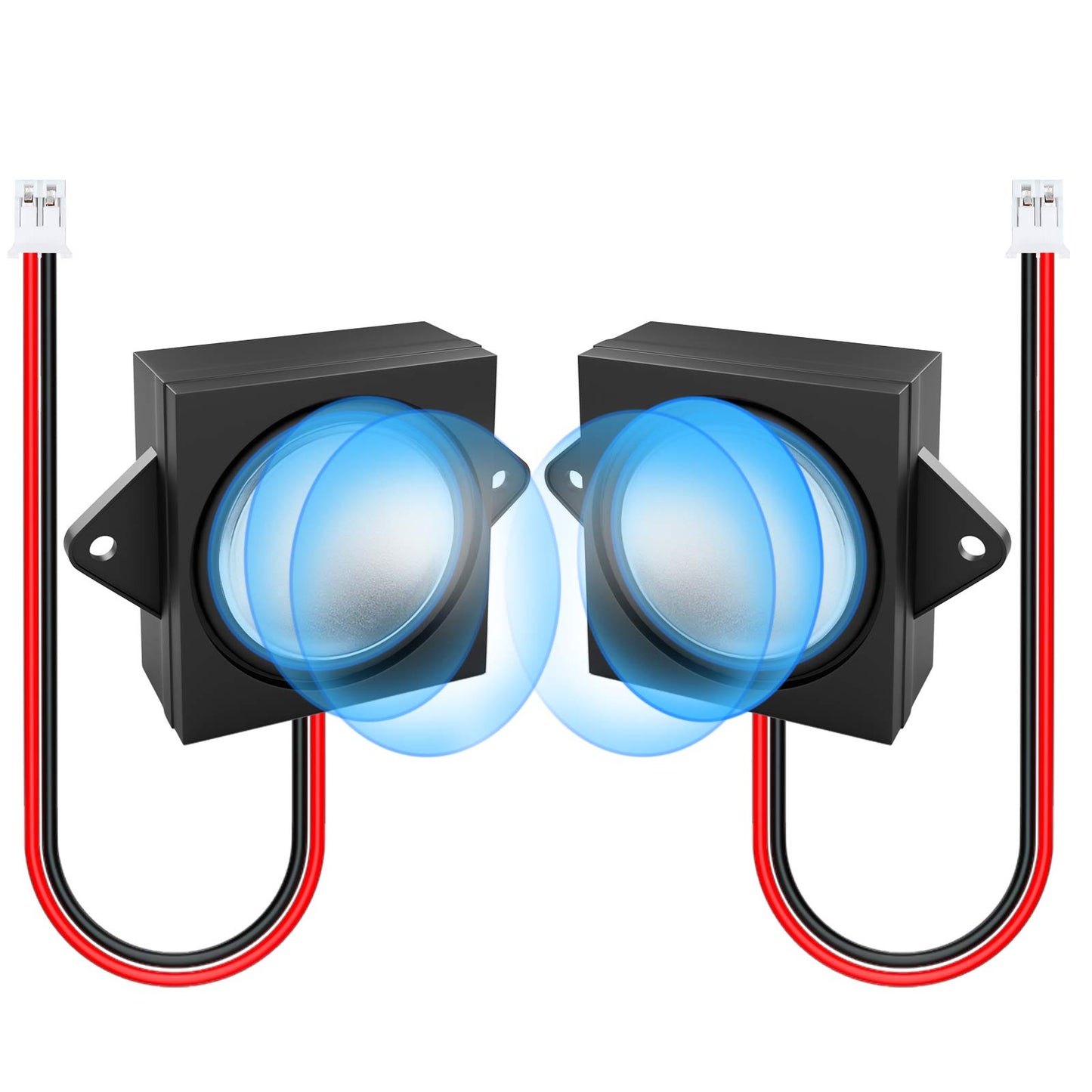 MakerHawk Arduino Speaker - 2pcs 3W 8 Mini Speaker, Full-Range, JST-PH2.0mm-2 Pin Interface, 3.3V-5V