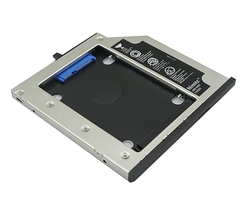 Nimitz 2nd HDD SSD Hard Drive Caddy for Lenovo Thinkpad T400 T400s T410 T410s T420s T430s T500 W500