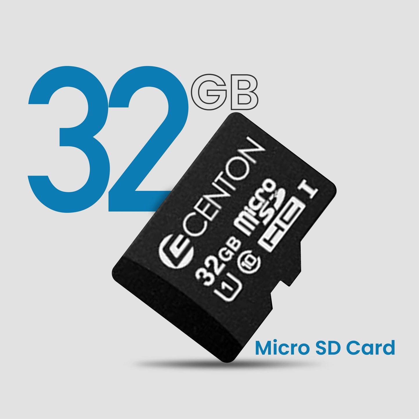 Centon Electronics Micro SD Card, UHS-I / A1 / V10 / U1 / Class 10 Flash Memory Card for Phones, Tablets, Cameras, and More, 32GB, 3 Pack Bulk