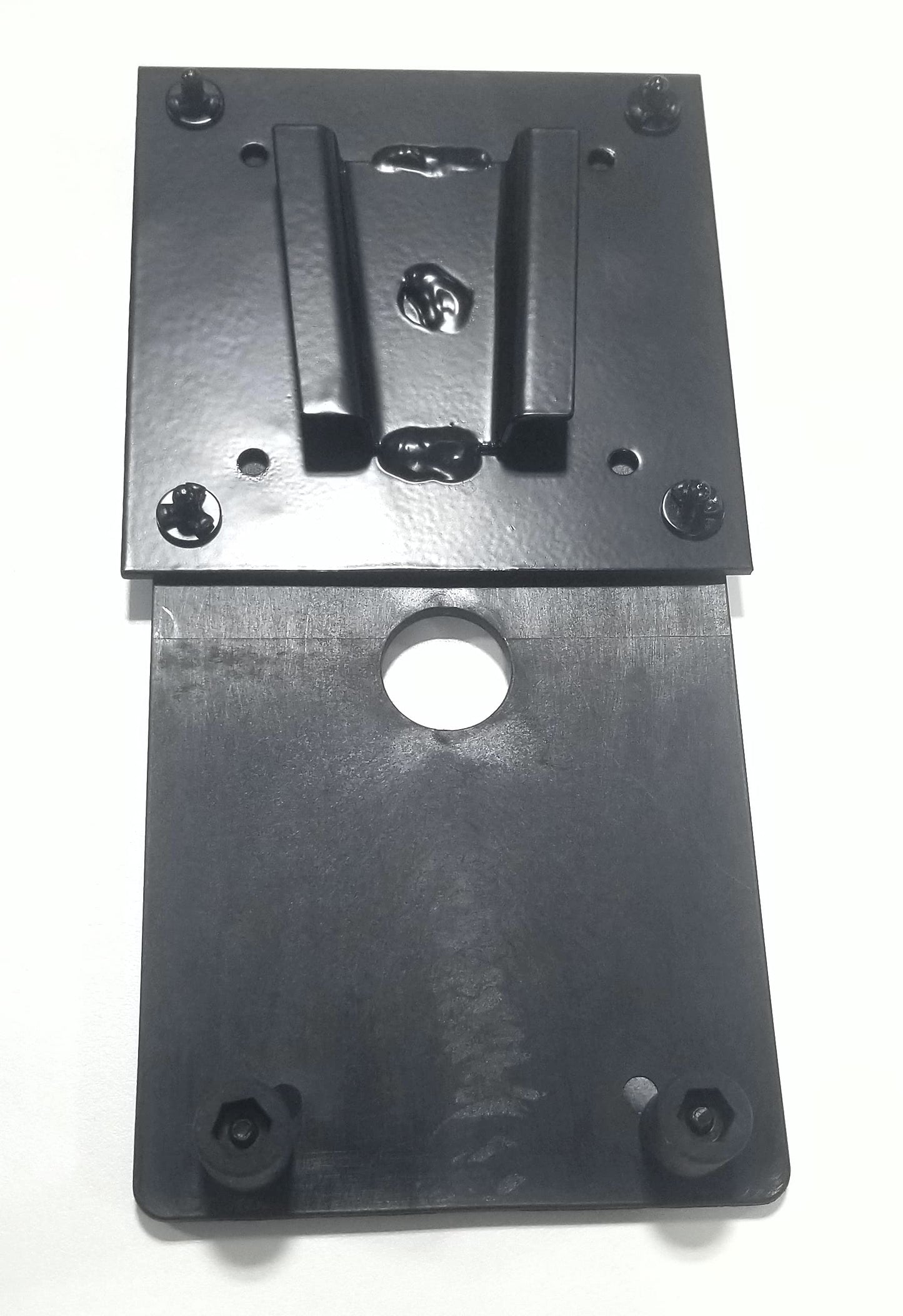 PAW International Wall Fan Adapter Attached to PAW Steel RV TV Bracket | Requires Steel Wall Mount (not incl.) | Works ONLY with Hurricane Supreme