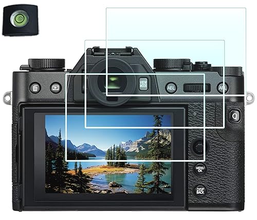 Screen Protector for Fujifilm X-S10 X-T20 X-T10 X-T100 X-E3 XF10 X-A1 X-A2 Camera(for accessories),Fuji XT20 XT10 XE3 XA1 XA2,0.3mm High Definition 9H