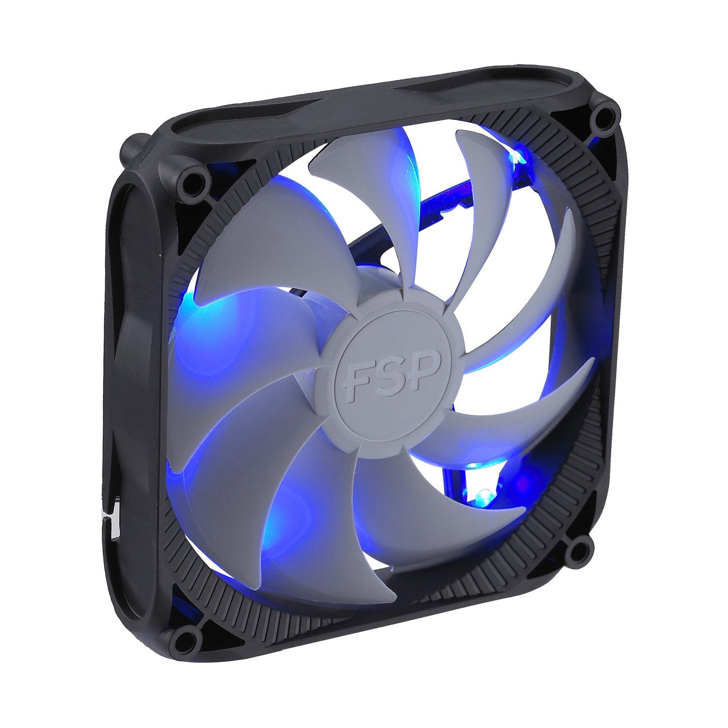 FSP 120mm Quiet Sleeve Bearing Case Fan Blue LED for Computer Cases (CF12S11)