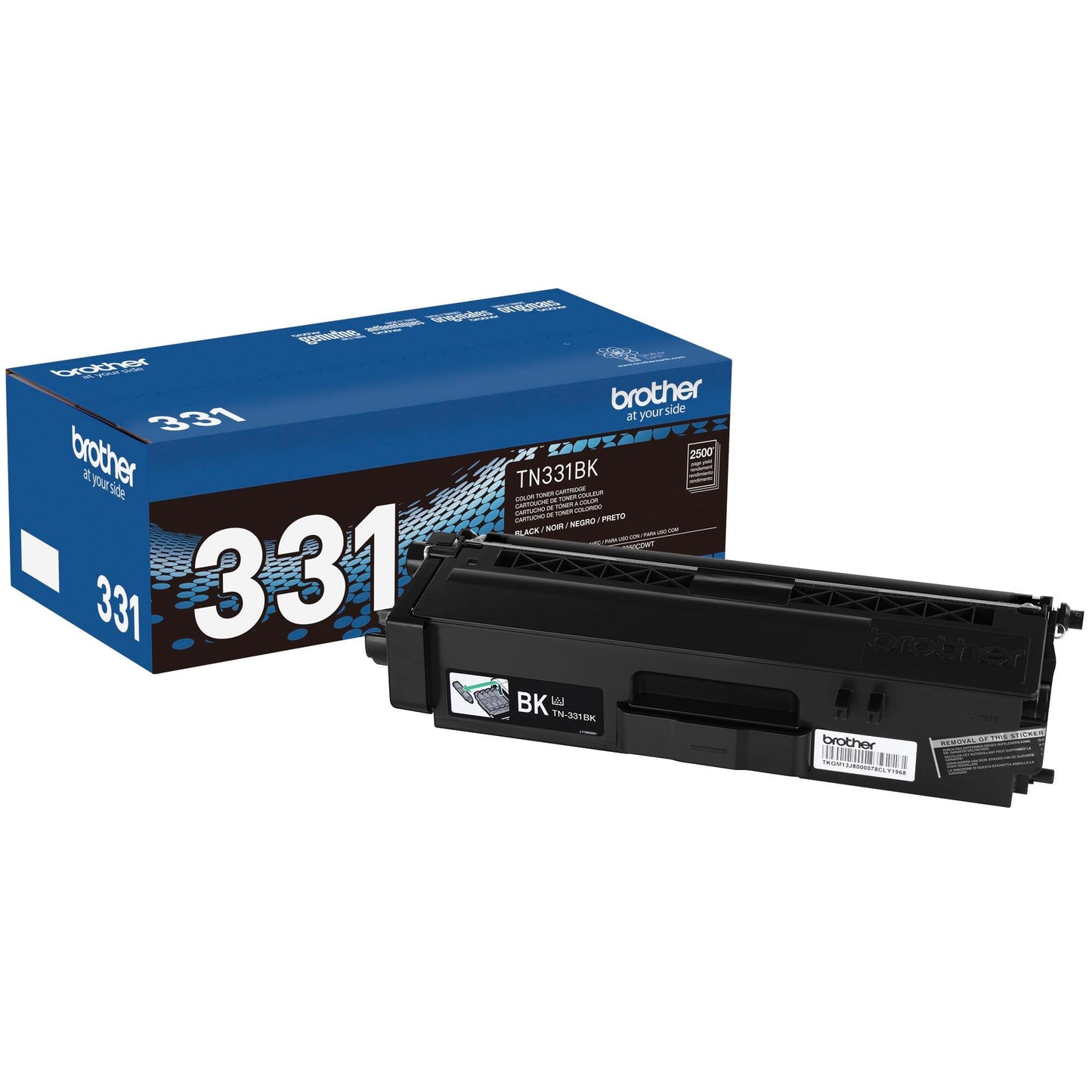 Brother® TN-331BK Toner Cartridge, Black