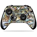 MightySkins Skin Compatible with Microsoft Xbox One X Controller - Action Fish Puzzle | Protective, Durable, and Unique Vinyl wrap Cover | Easy