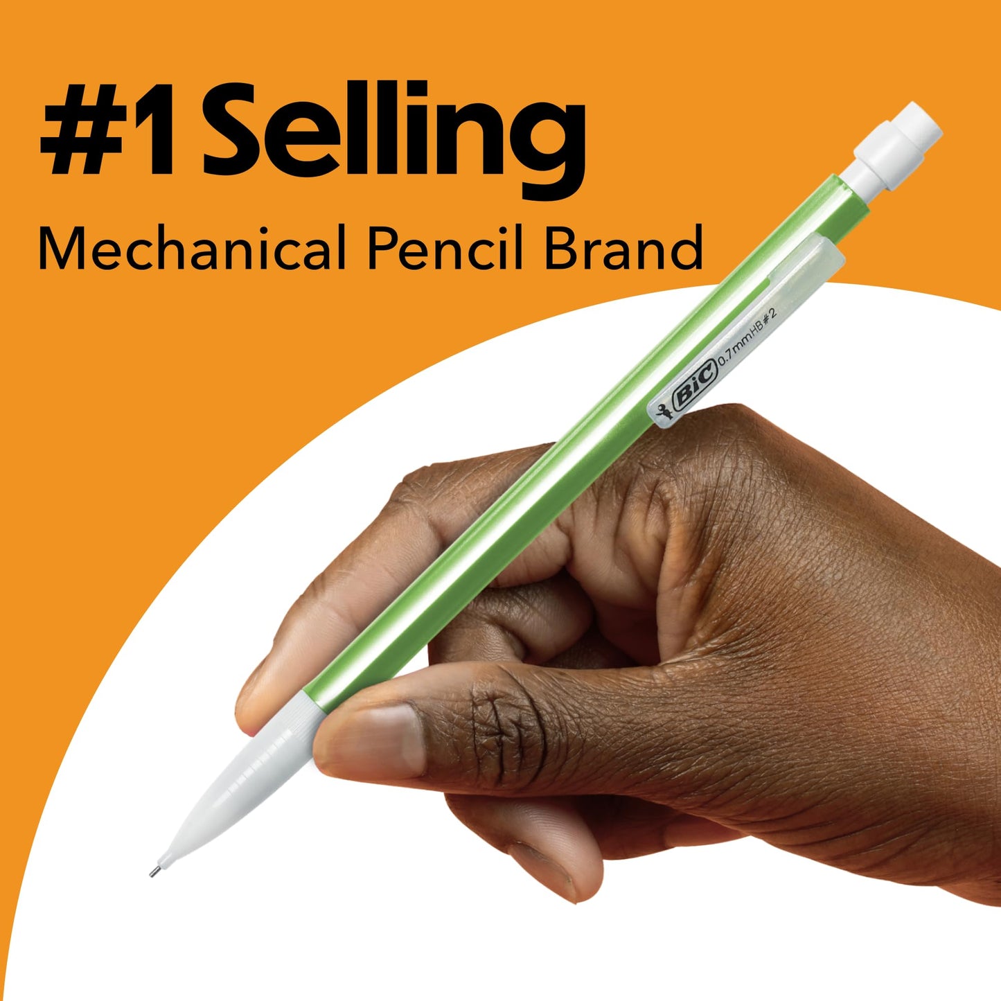 BIC Mechanical Pencils #2 XtraSmooth, 20 0.7mm & 20 0.5mm, Pack of 40