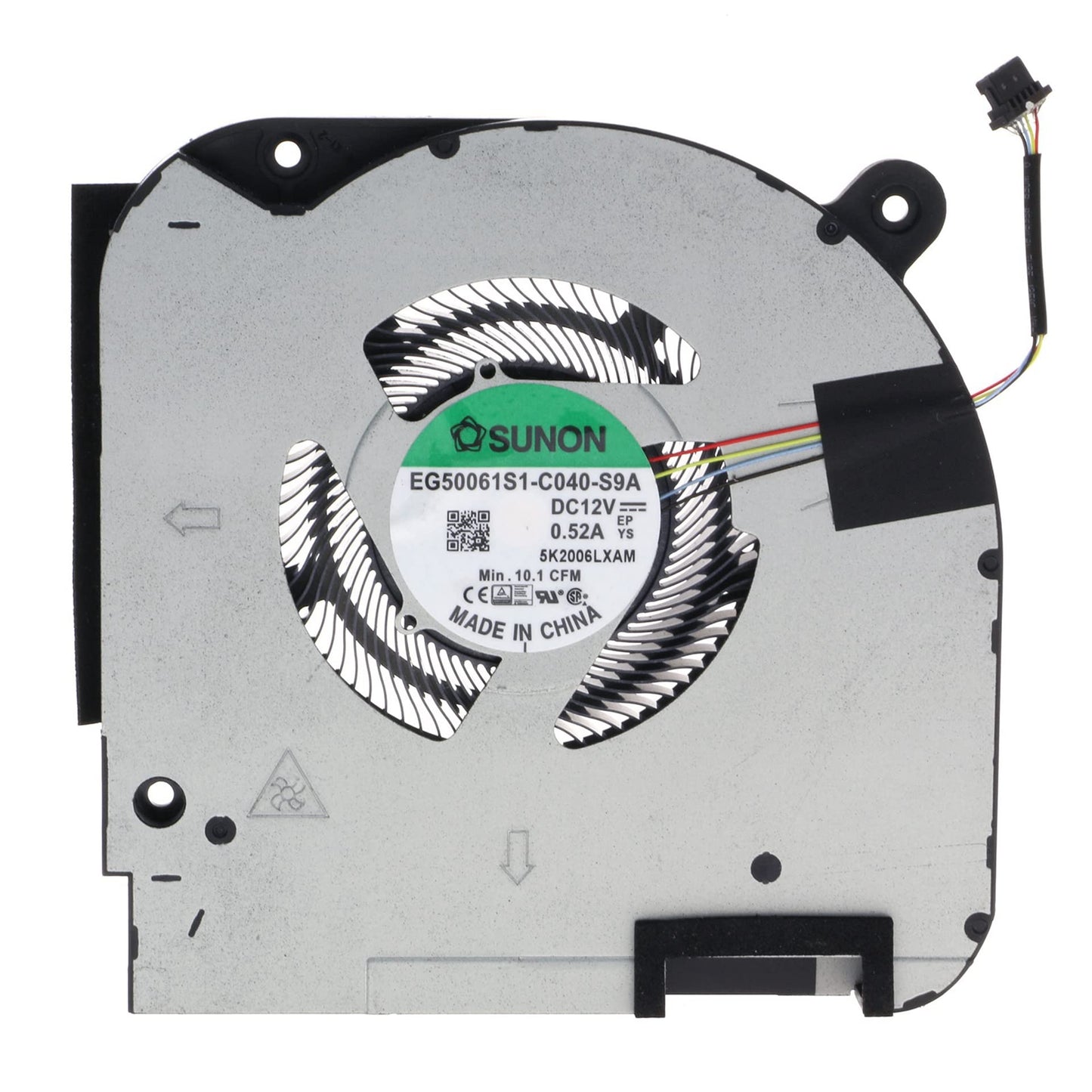 Replacement CPU+GPU Cooling Fan for Dell G7 17 7700 2020 DC 12V 0WMJ4N 0KFDJ9