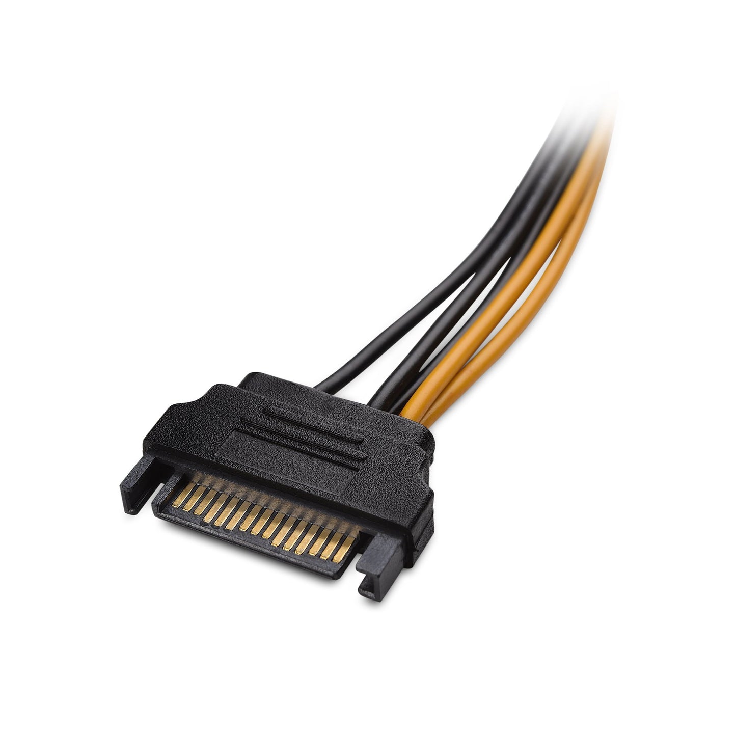 Cable Matters 2-Pack 6 Pin to SATA Power Cable (SATA to 6 Pin PCIe) - 8 Inches