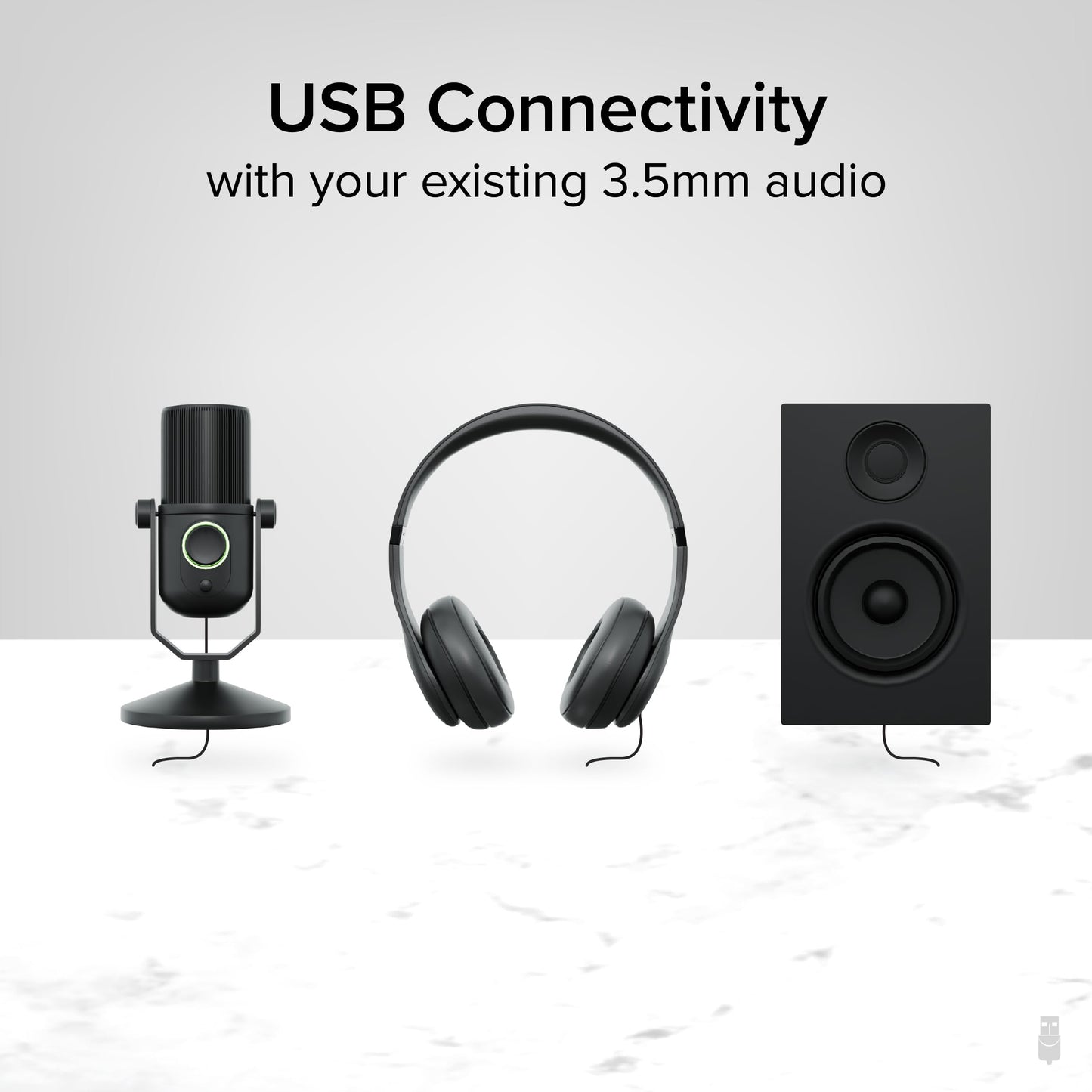 Plugable USB Audio Adapter with 3.5mm Speaker-Headphone and Microphone Jack, Add an External Stereo Sound Card to Any PC, Compatible with Windows