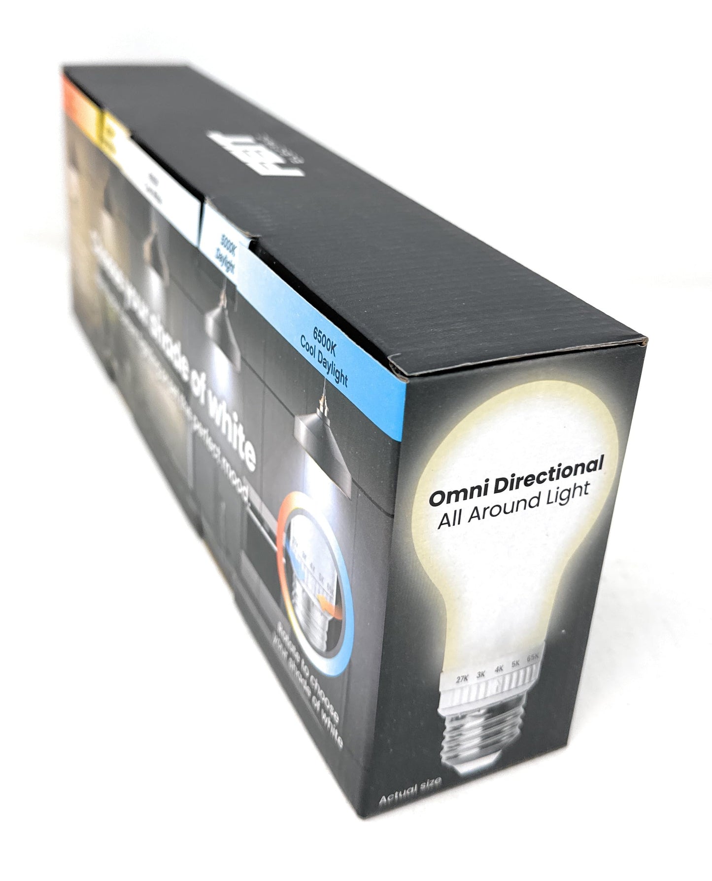 Adjustable White 60-watt replacement A19 LED bulb