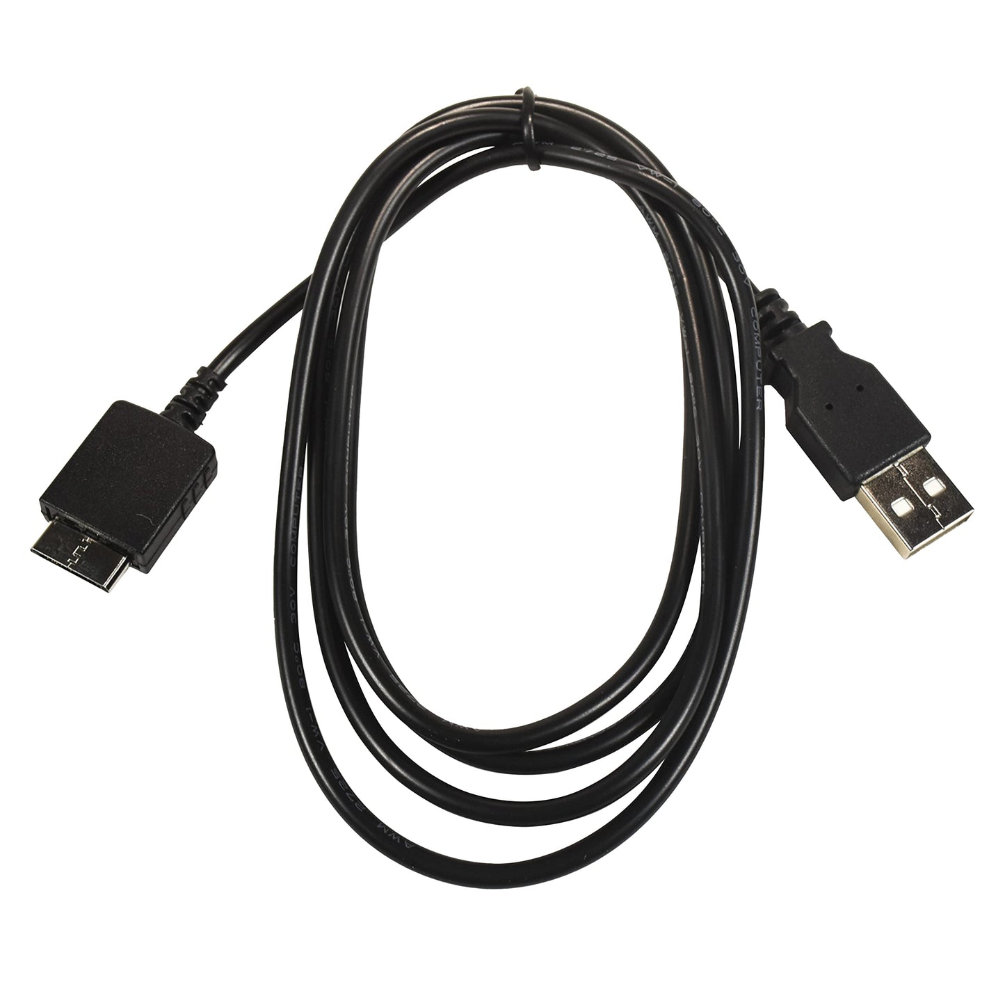 HQRP USB Cable/Cord Compatible with Sony NWZ-E435, NWZ-E436F, NWZ-E438F, NWZ-E443, NWZ-E443K Walkman MP3 / MP4
