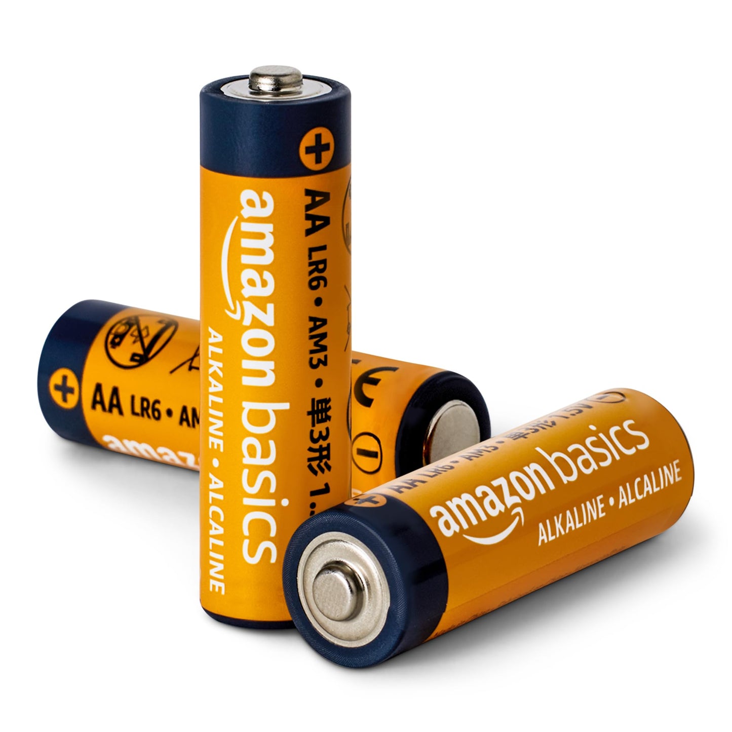 Amazon Basics 48-Pack AA Alkaline High-Performance Batteries, 1.5 Volt, 10-Year Shelf Life