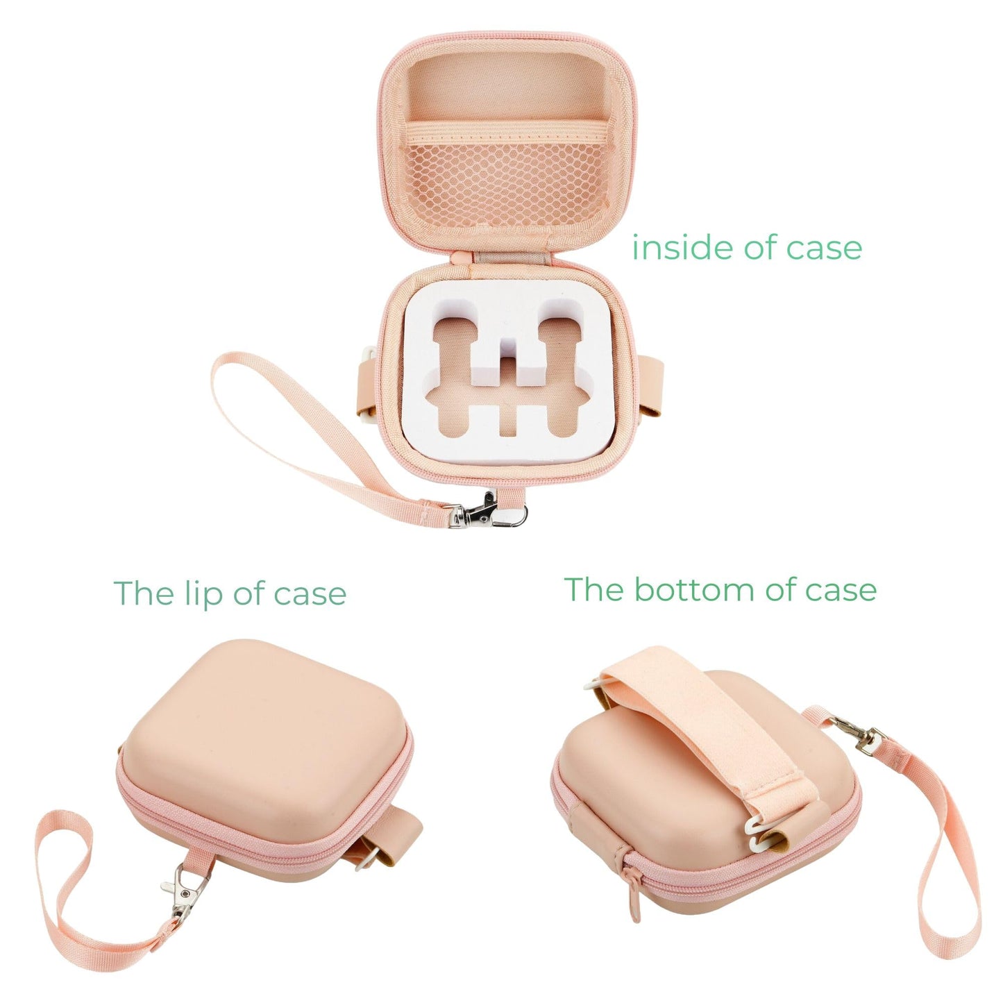 SoleKing Wireless Lavalier Microphone Case Mini Mic Case for Wireless lavalier microphones Wireless Microphones Mini Tiny Mic Lapel Clip Microphones