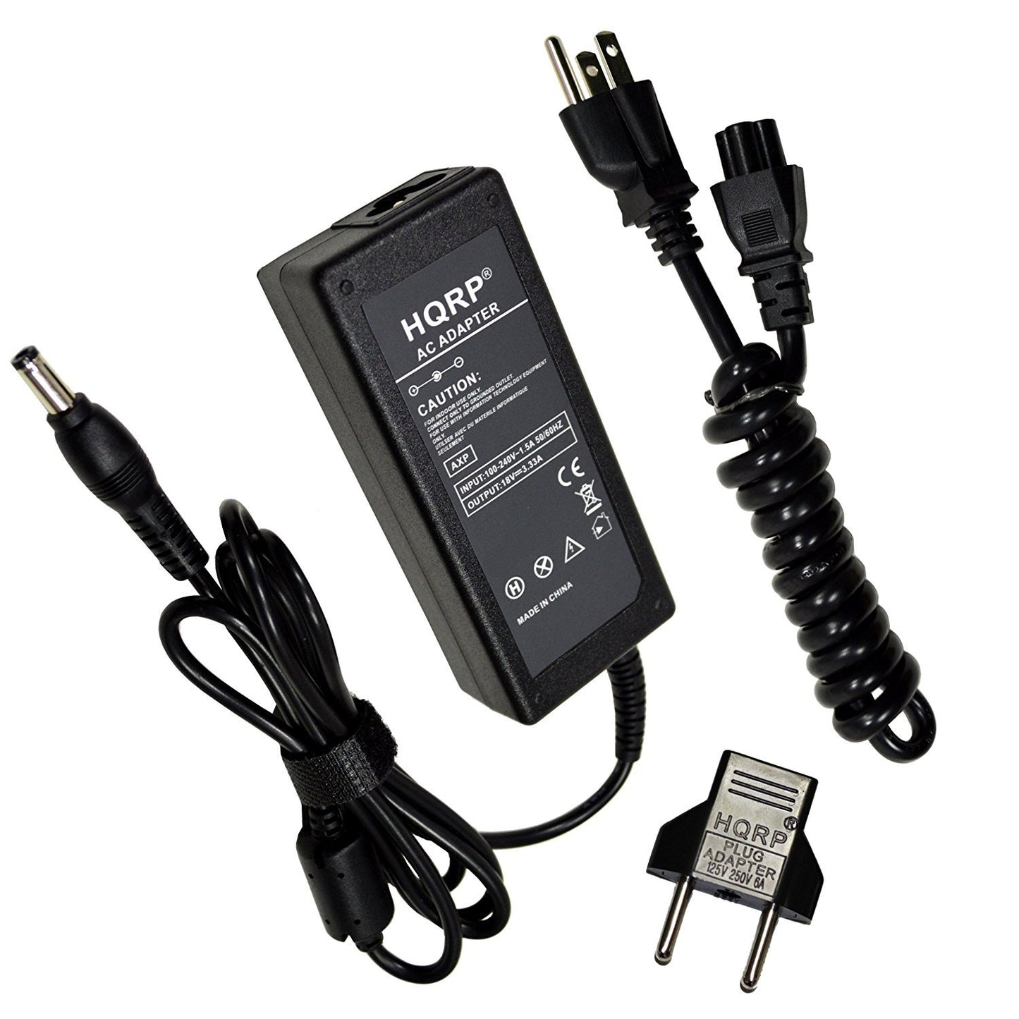 HQRP 18V AC Adapter Compatible with iLive IT202B IT123B ITB382B Stereo Sound Bar Speaker Soundbar Sound System, Speaker Dock Power Supply Cord…
