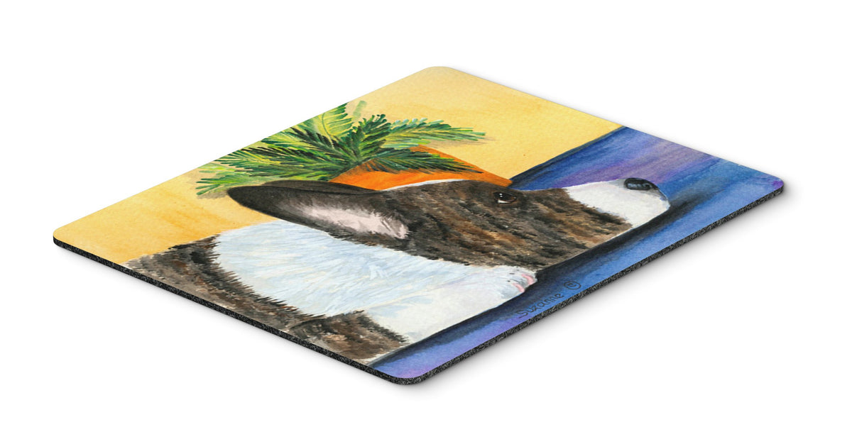 Caroline's Treasures SS8190MP Corgi Mouse Pad, Hot Pad or Trivet for Home Office Gaming Working Computers Laptop Mouse Mat,Washable Large Mousepad