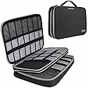 Travel Electronic Accessories Organizer, Cokia Large Capacity Storage Handbag Cable Organizer Bag Waterproof Carry Pouch for