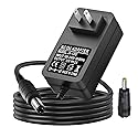 ycwwzzh 12V AC/DC Portable DVD Player Charger Power Adapter Compatible for UEME, HDJUNTUNKOR, Sunpin, Sylvania, Philips, Craig, Cooau, DBPower…