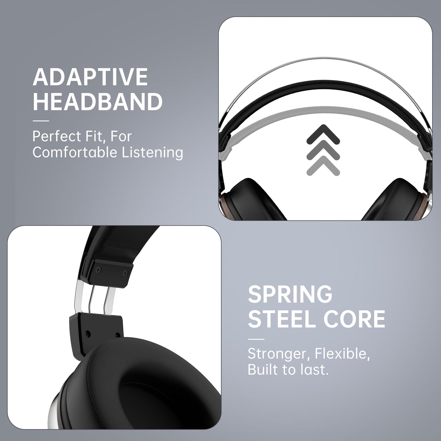 SEJJ Wired Studio Headphones with 32?, Professional Over-Ear Monitor Headset for Recording Mixing DJ Podcast Audiophile, Detachable Cables