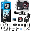 AKASO EK7000 Pro 4K30fps Action Camera with 256GB MicroSDXC U3 Card Accessories Kit Bundle, 20MP Ultra HD 131ft Waterproof Underwater Camera EIS WiFi