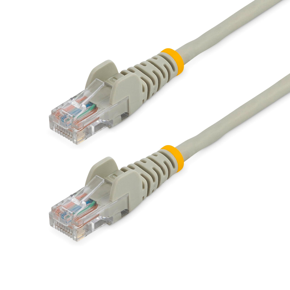 StarTech 100ft Cat5e Snagless Ethernet Cable, PoE, Gray (45PATCH100GR)