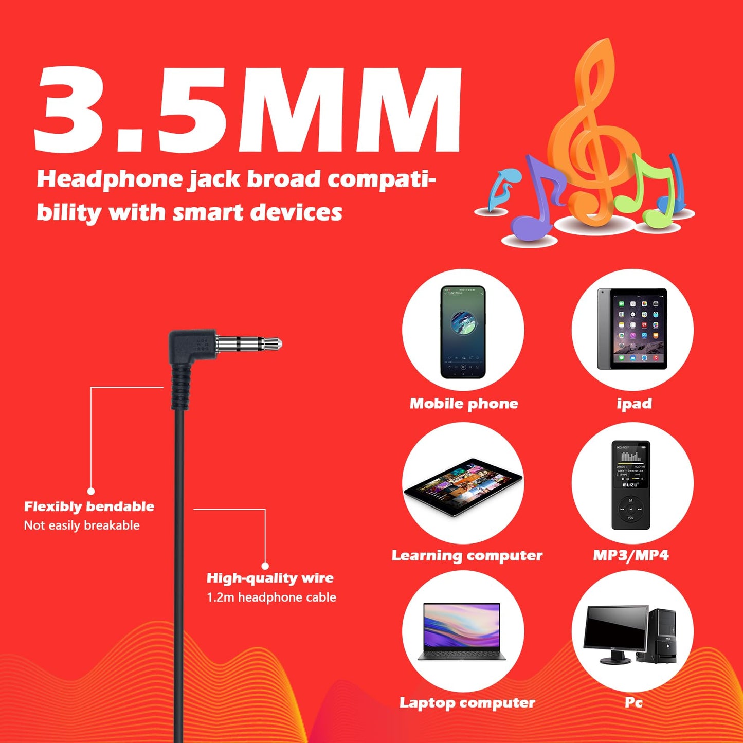 MENGLALA Kids Headphones Bulk 10 Pack for Classroom School,Wholesale Earphones Class Set of Headphones for Students Teens Children 3.5mm Jack Multi