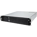 Rosewill 2U Server Chassis Rackmount Case, 4X 3.5 Bays, 2X 2.5 Devices, Micro-ATX Compatible, 2X 80mm PMW Fans, 2X USB 3.0 - RSV-Z2800U