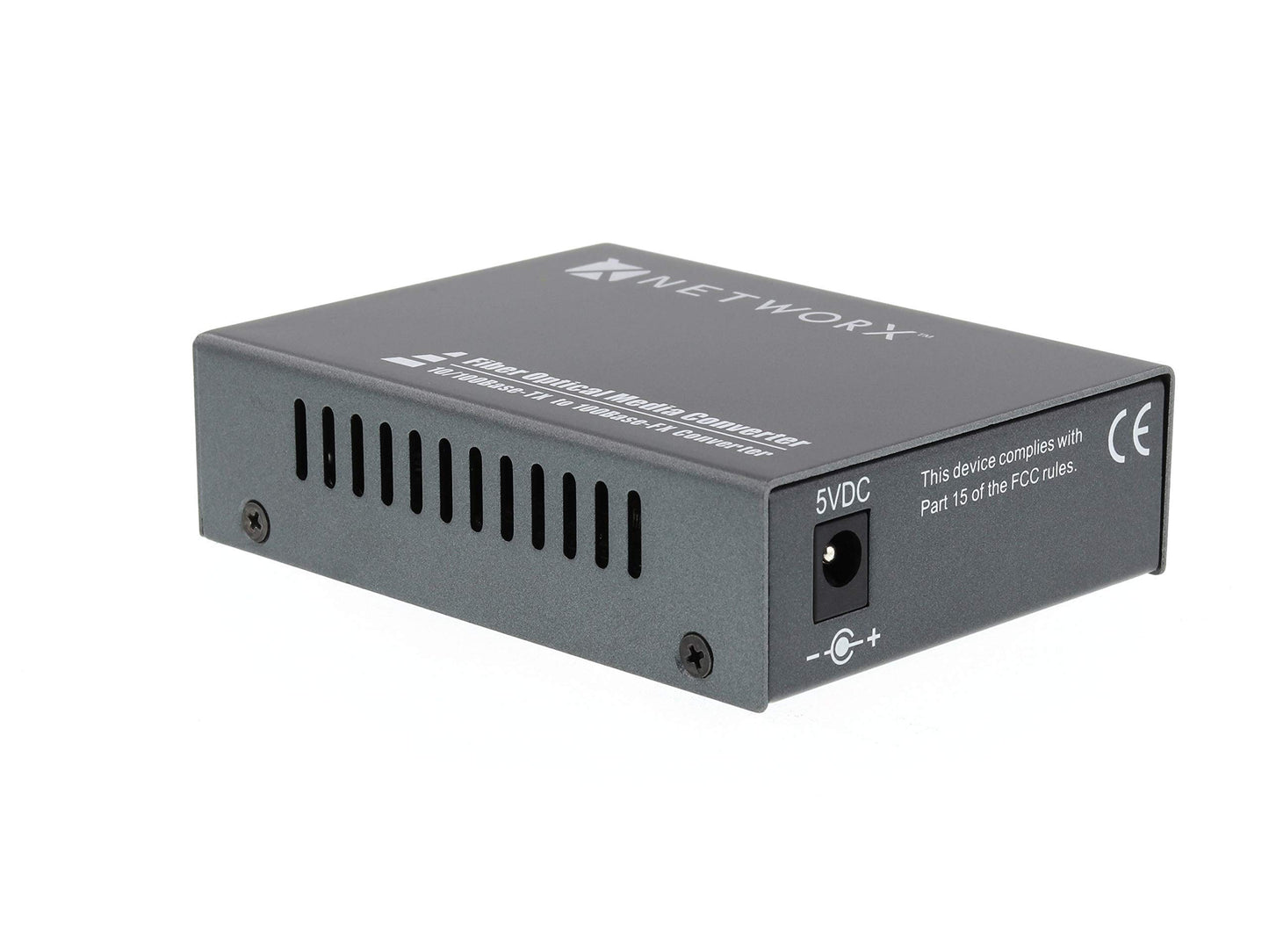 Fast Ethernet Fiber Media Converter - UTP to 100Base-FX - LC Singlemode, 20km...