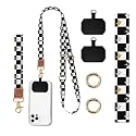 DARUIXZ Phone Lanyard Crossbody Wrist Strap, Universal Adjustable Neck Strap for Phone Case Keys ID Badges, Phone Accessories Travel Essential
