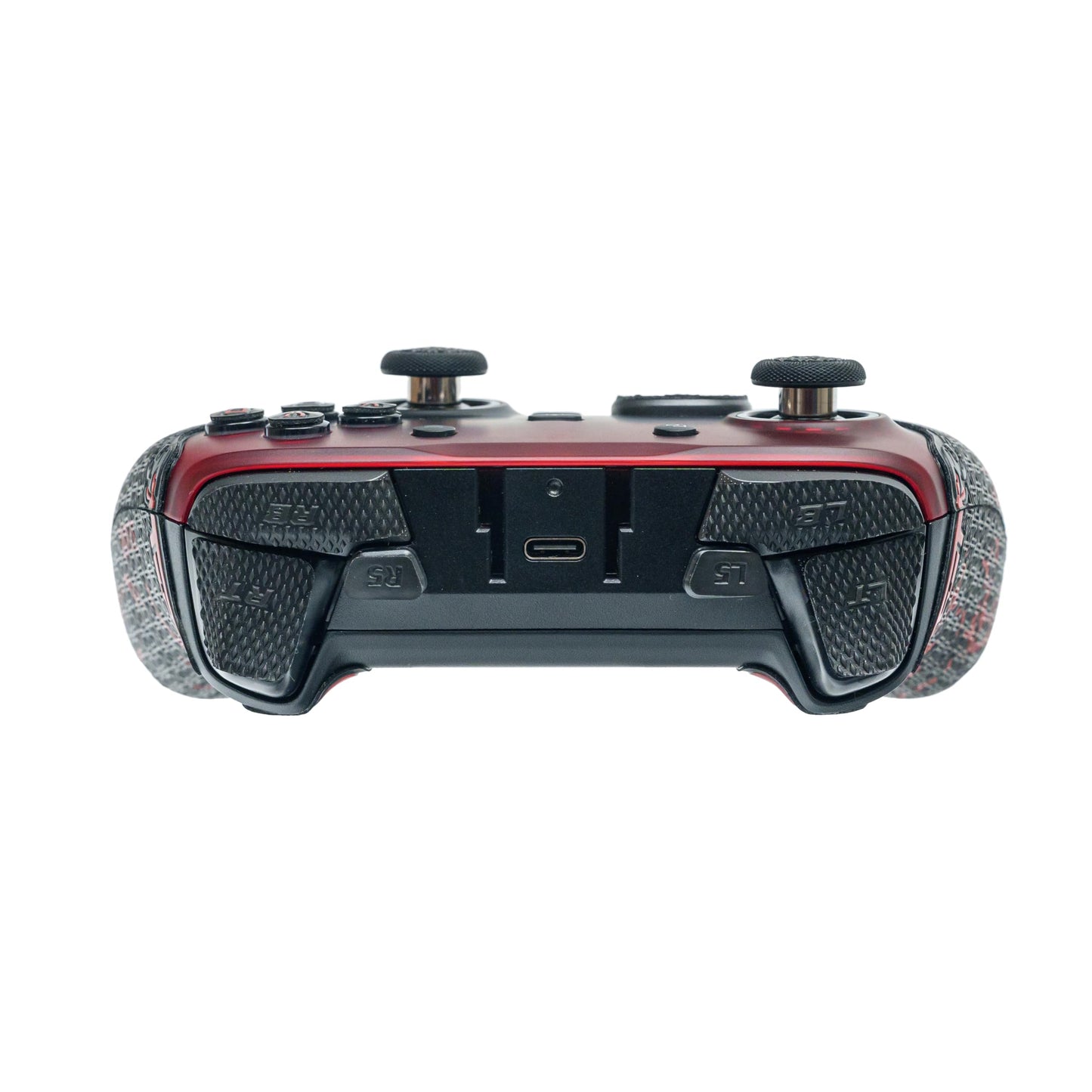 SHADOW BOOLT Controller Grips for GameSir G7 Pro, Skin kit,Anti-Skid, Multi-Texture, Sweat Absorption, Pre-Cut Grips Tape (Black, Red & Metallic Grey