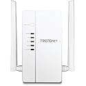 TRENDnet Wi-Fi Everywhere Powerline 1200 AV2 AC1200 Wireless Access Point, Expand Your Wireless Coverage, Built-in Concurrent Dual-Band, 3 x Gigabit