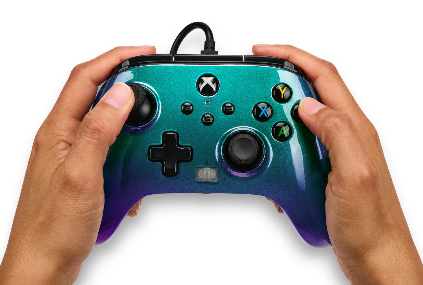 PowerA Enhanced Wired Controller for Xbox Series X|S - Aurora Borealis, gamepad, wired video game controller, gaming controller, Xbox Series X|S