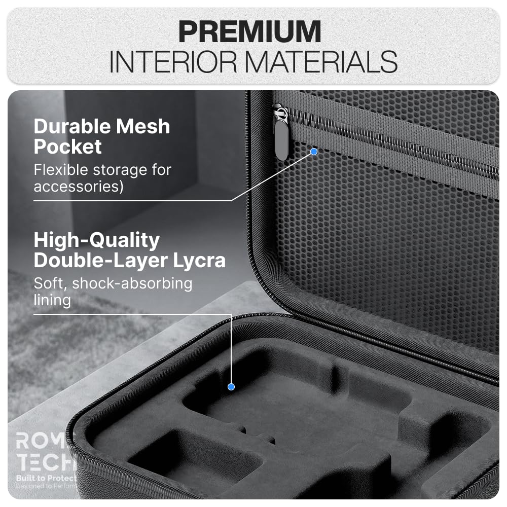 Rome Tech Hard Shell Carrying Case for DJI Osmo Nano Accessories - DJI Osmo Nano Carrying Case Standard Kit