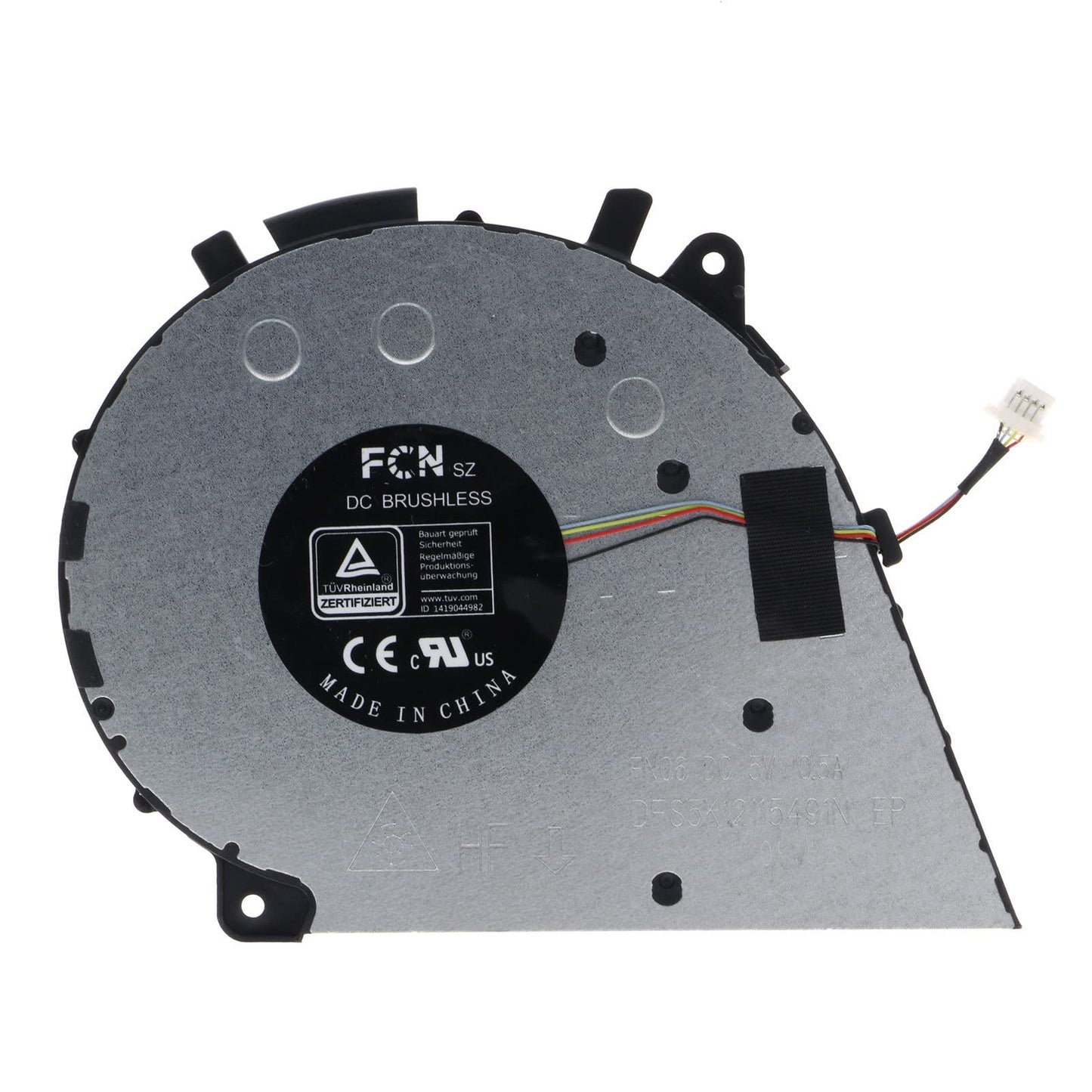 CPU Cooling Fan for Lenovo Yoga 7i 14ITL5 5H40S20144 DFS5K12115491N FN06