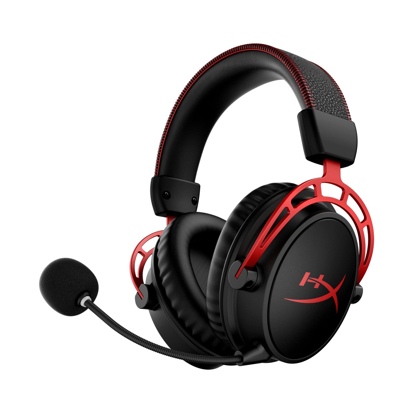 HyperX Cloud Alpha Wireless - Gaming Headset for PC, 300-hour battery life, DTS Headphone:X Spatial Audio, Memory foam, Dual Chamber Drivers