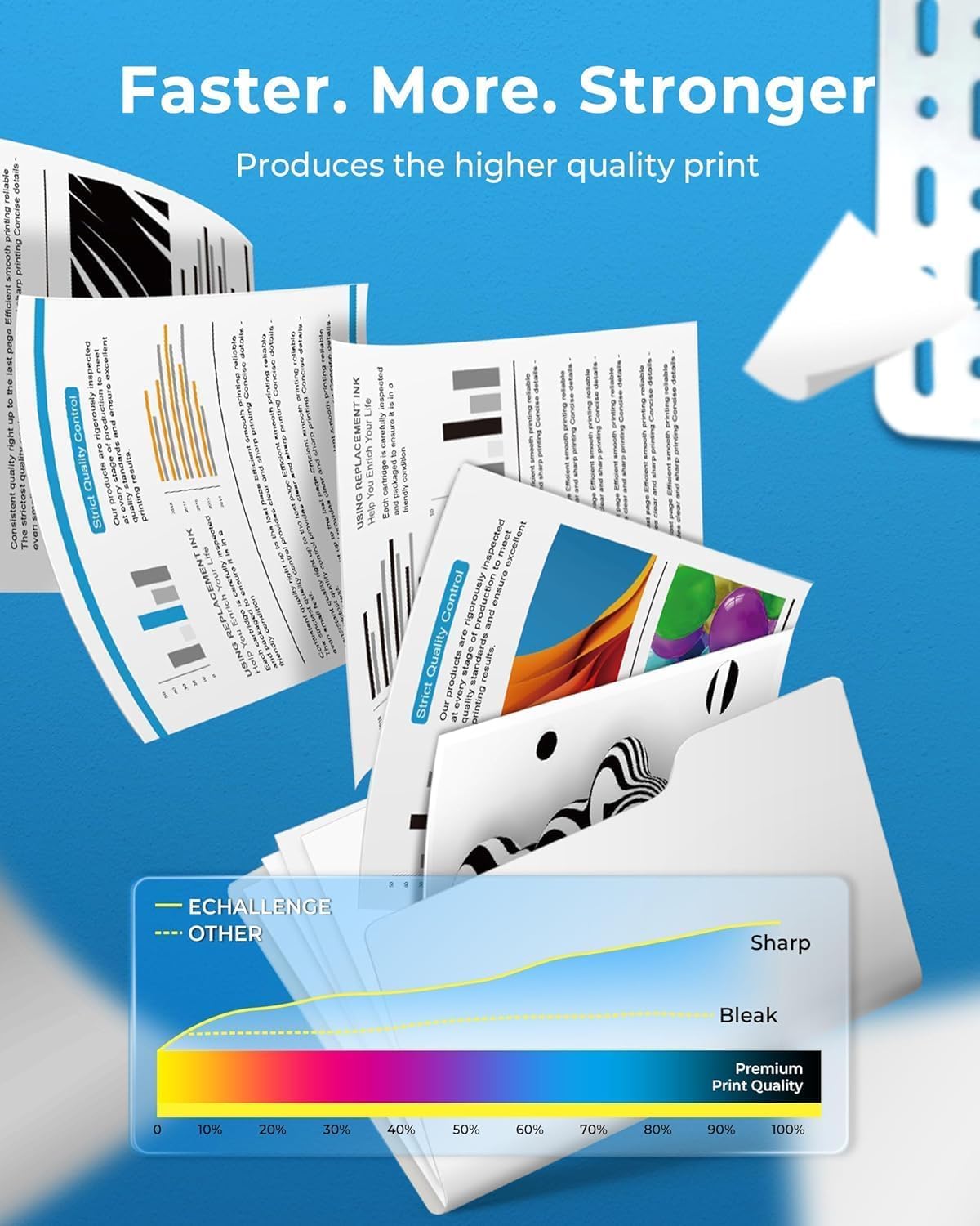 E-Z Ink Remanufactured Replacememt for 288XL Ink Cartridge Combo Pack,5pack