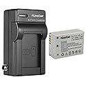 Kastar 1-Pack Battery and AC Wall Charger Replacement for Canon NB-7L, NB-7LH Battery, Canon CB-2LZ, CB-2LZE Charger, Canon PowerShot G11, PowerShot