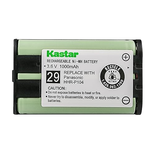 Empire Cordless Phone Battery, Works with Panasonic KX-TG5631 Cordless Phone, (NiMh, 3.6V, 850 mAh) Ultra Hi-Capacity Battery