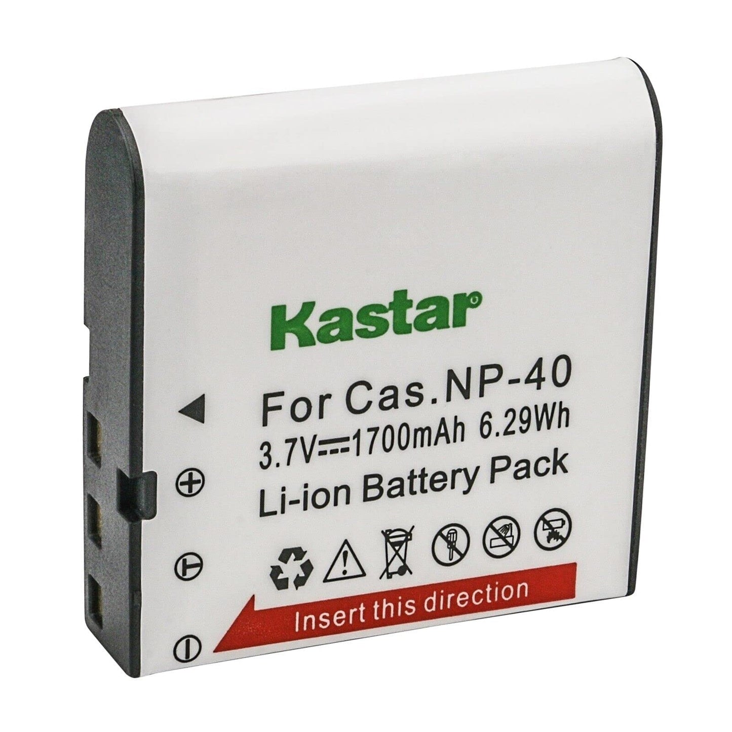 Kastar 1-Pack Battery NP-40 Replacement for Minolta NP-40 Battery, Minolta MN4K100Z 4K Ultra HD, Minolta MN4K30NV 4K Ultra HD / 30 MP, Minolta
