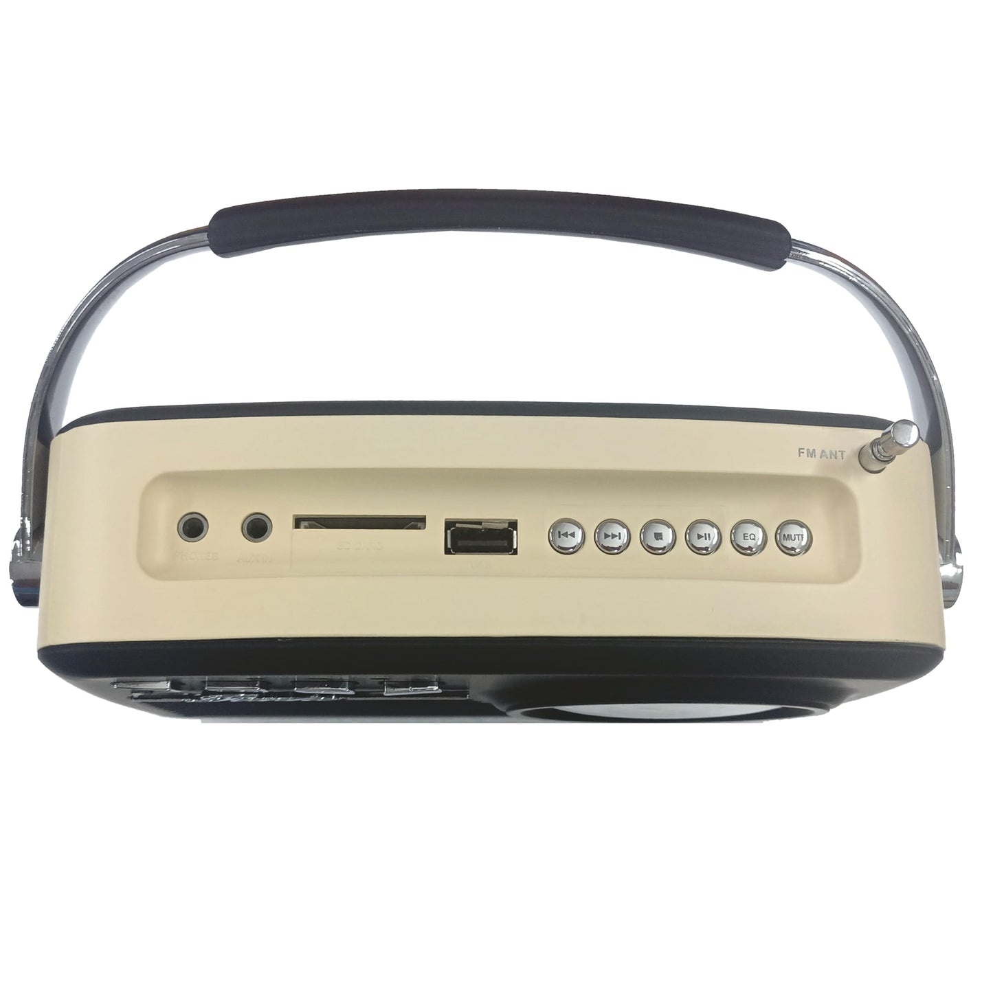 Supersonic SC-1201BT Retro Portable Bluetooth Speaker with Vintage Vibes, AM/FM Radio, USB/SD Card/AUX Inputs, in a Cute Old Fashion Style for Kitchen