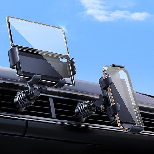 DICMKY Car Mount for Samsung Galaxy Z Fold 7 6 5 4 3 2 Accessories, Car Vent Phone Holder Designed for Foldable Screens, 360°Adjustment