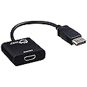 SIIG DisplayPort to HDMI Adapter Converter (CB-DP0Q11-S1), Black