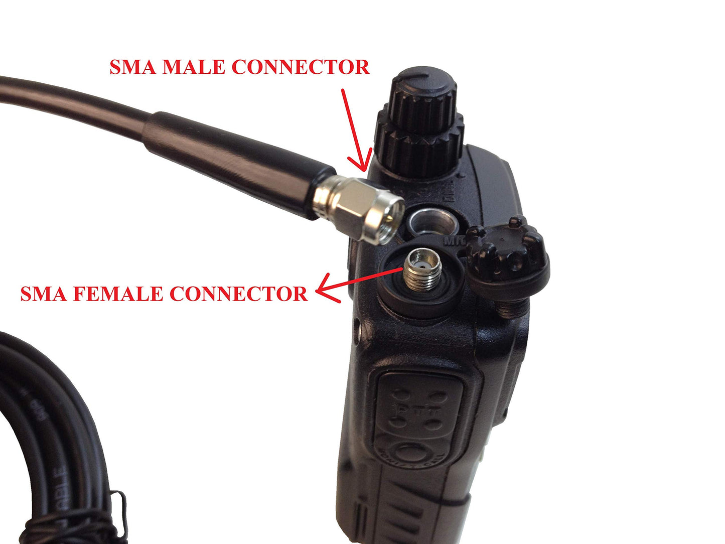 Antenna TW-35S Magnetic Mount with SMA Female - SMA Male Type for Handheld Antenna of Two Way Radio