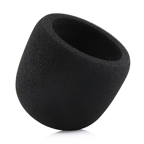 LEFXMOPHY Blue Yeti Pop Filter, Mic Cover for Logitech Blue Yeti, Blue Yeti Pro Windscreen, Large Diaphragm Condenser Microphone Foam