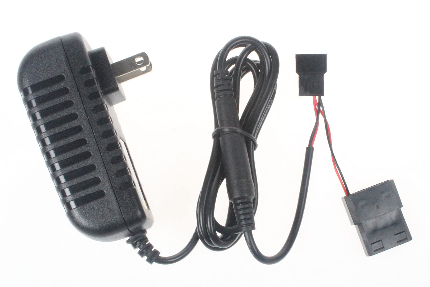NOYITO DC 12V 2A Fan Power Adapter Fan External Power Supply Suitable for D-Port 3-Pin 4-Pin Male Female Connector Cooling Fans