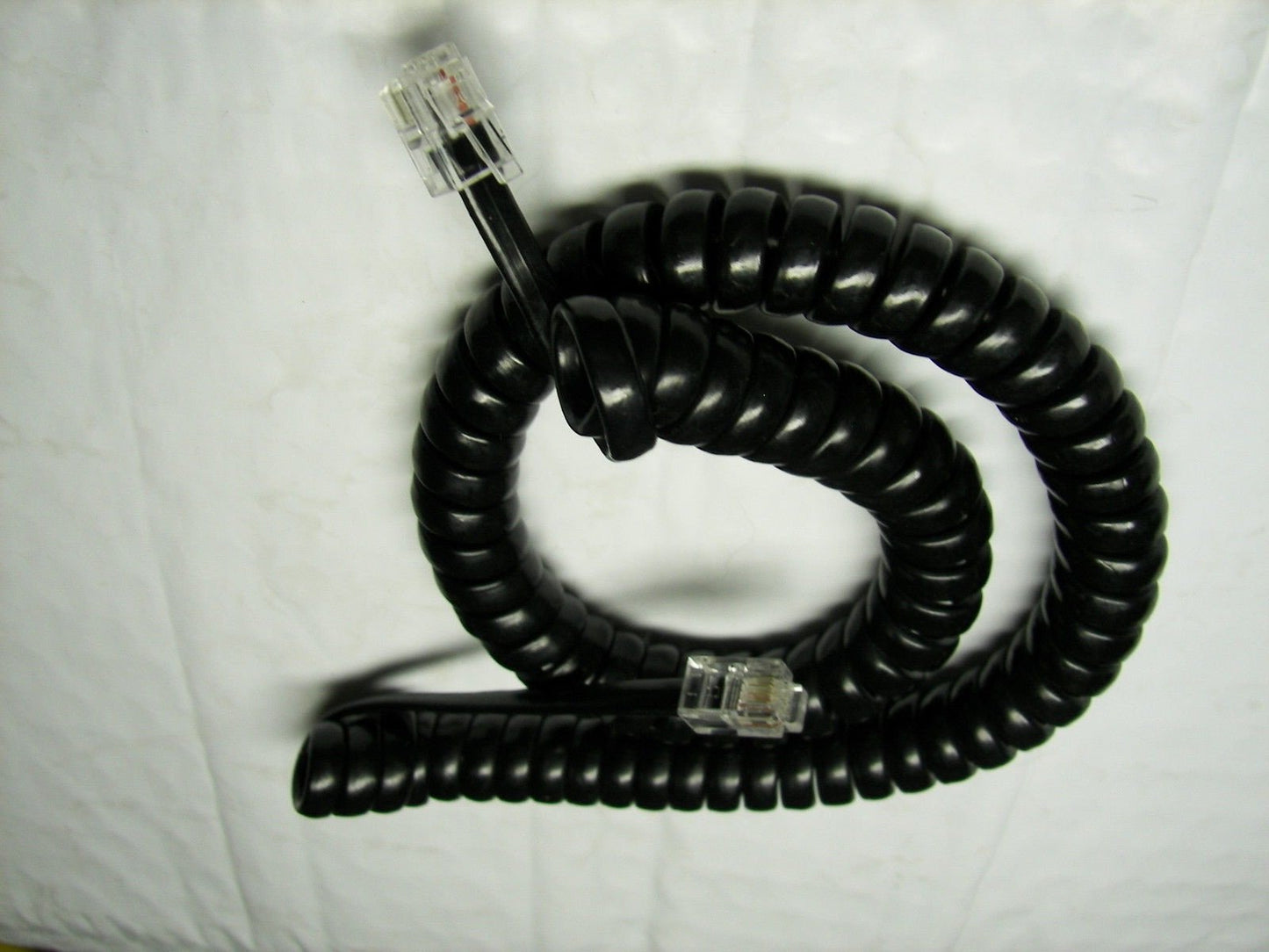 Fivetech Vodavi Black Handset Coil Cord Phone Starplus STS XTS Infinite Triad 14" (9' Ft)