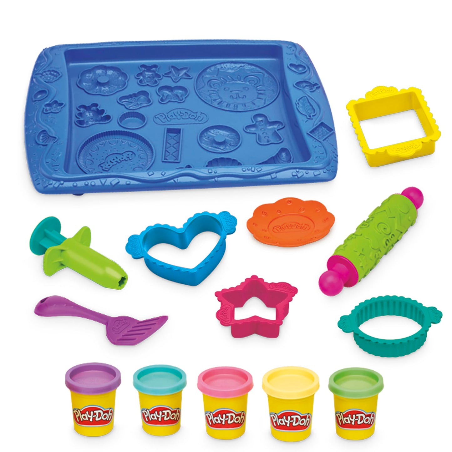 Play-Doh Kitchen Creations Cookie Creations Playset, Kids Arts & Crafts Set, Preschool Play Food Toys, Easter Gifts for Girls & Boys, Ages 3+ (Amazon…
