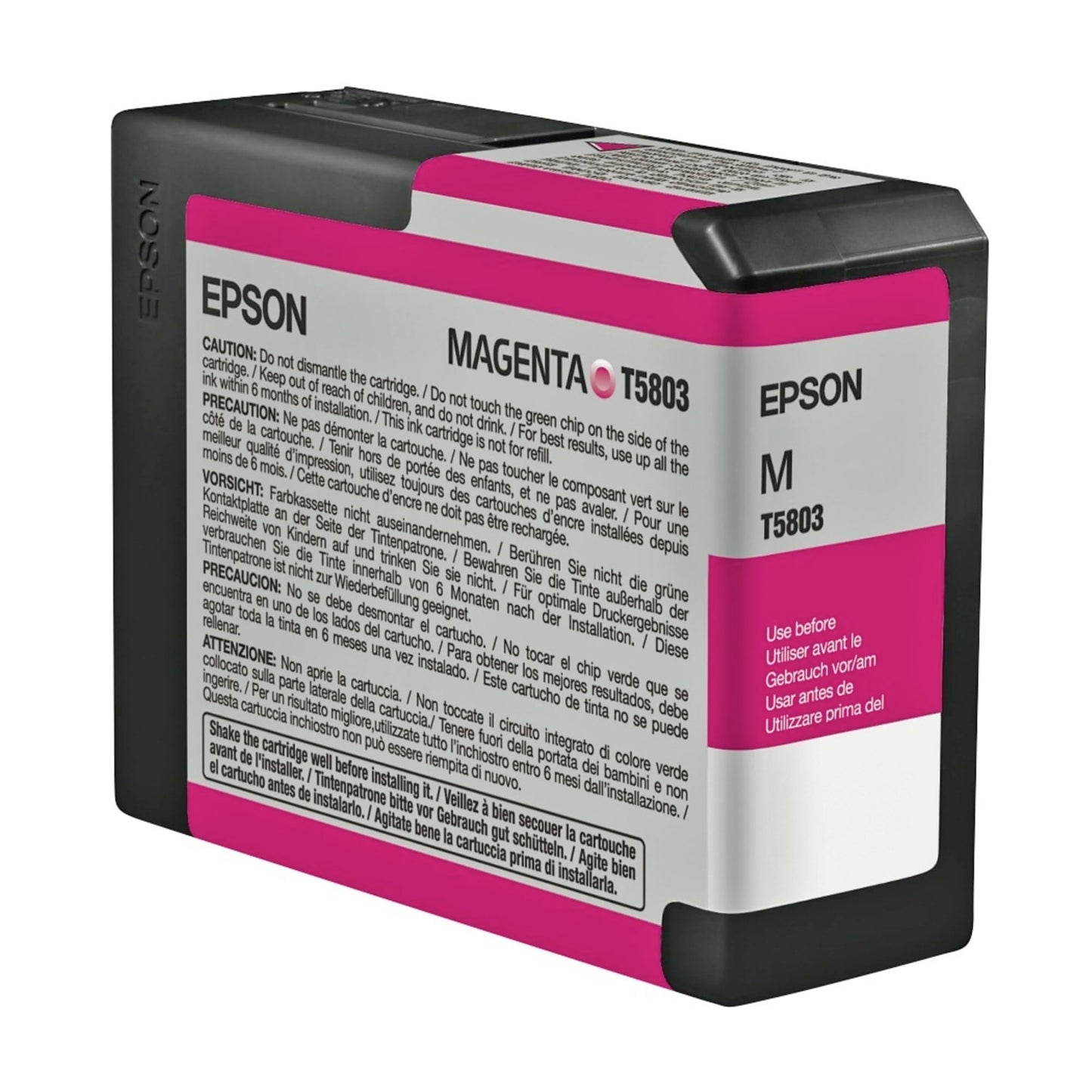 Epson T580300 UltraChrome K3 Magenta Ink Cartridge 80ml (T580300) Ink