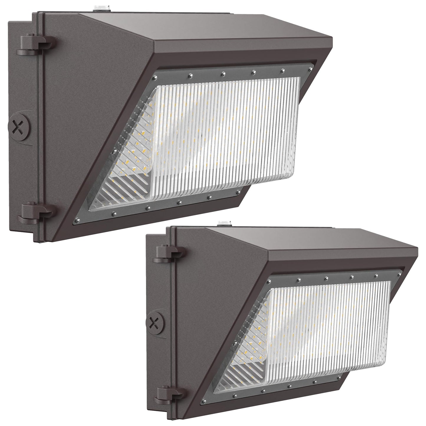 Flakeeper 120W LED Wall Pack Light with Dusk-to-Dawn Sensor, 16800LM 5000K LED Security Flood Lighting, 120V Outdoor LED Wall Lights for Parking