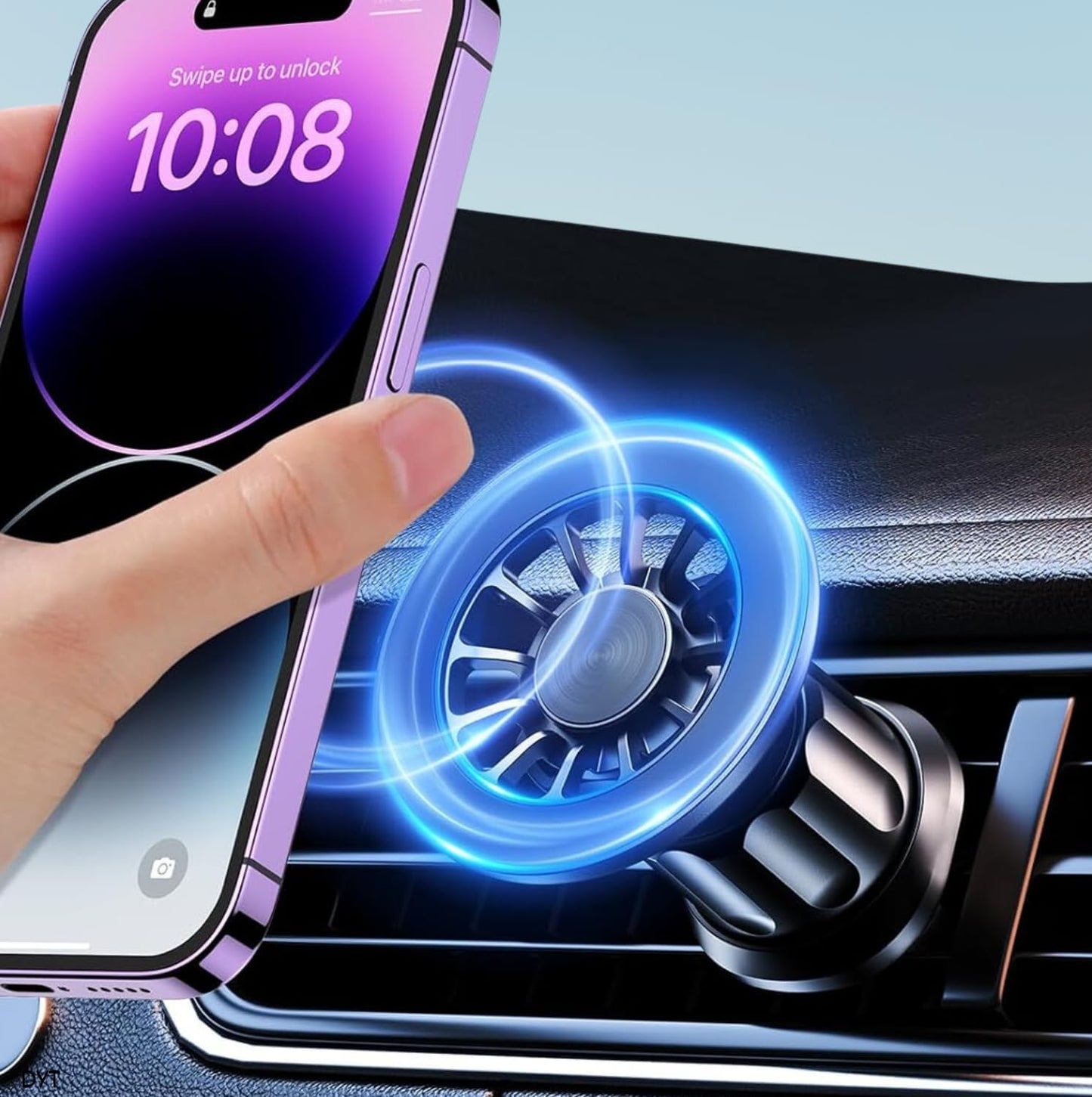 Phone Holders for Your Car Magsafe car Mount?20 Super Magnets? Magnetic Phone Holder for Car?360° Rotation? Hands Free Car Phone Holder Fit iPhone 15