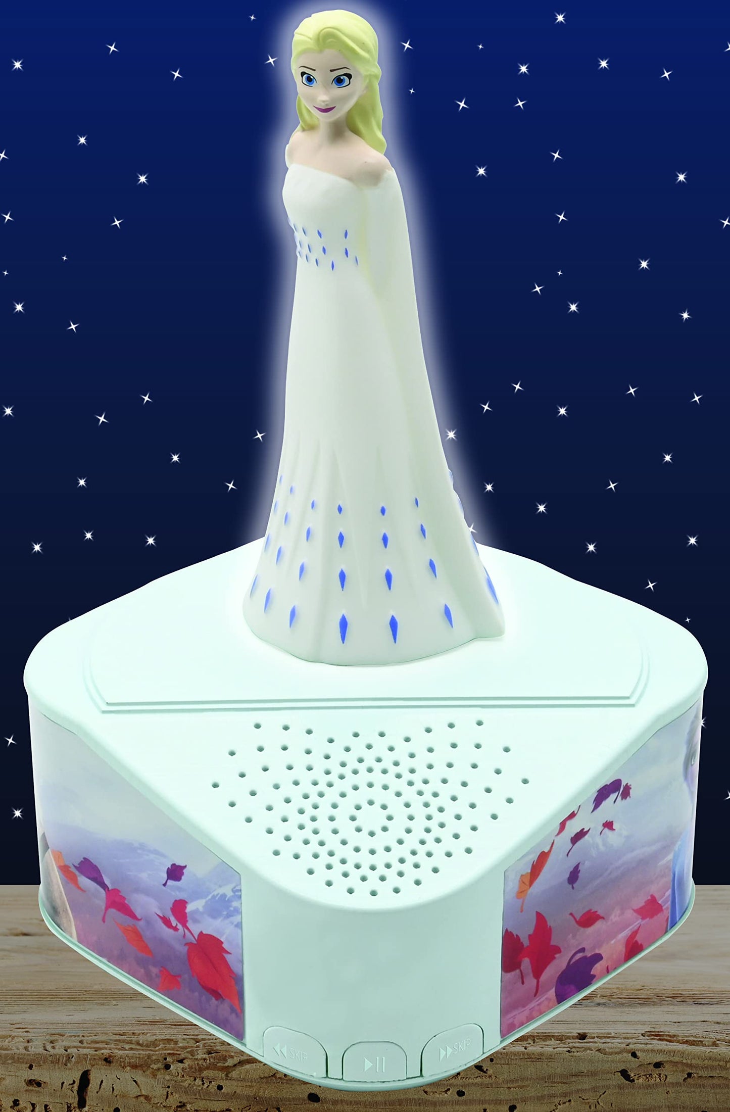 LEXiBOOK, Frozen, Speaker with Luminous Figurine, 5.0 Bluetooth, USB/USB Type C Port, BTD80FZ